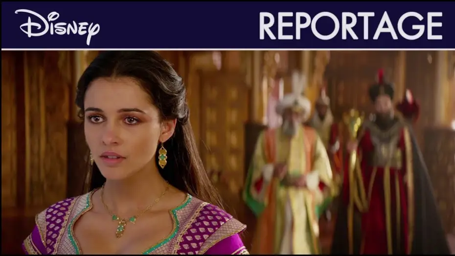 Video for the film Aladdin — Aladdin - Reportage "Speechless" VOST