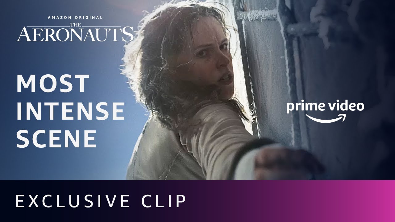 Video for the film The Aeronauts — The Aeronauts Movie Felicity Jones Climbing Scene | Prime Video
