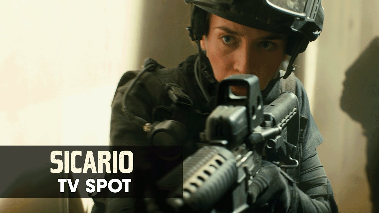 Video for the film Sicario — Official TV Spot – “Land of Wars”