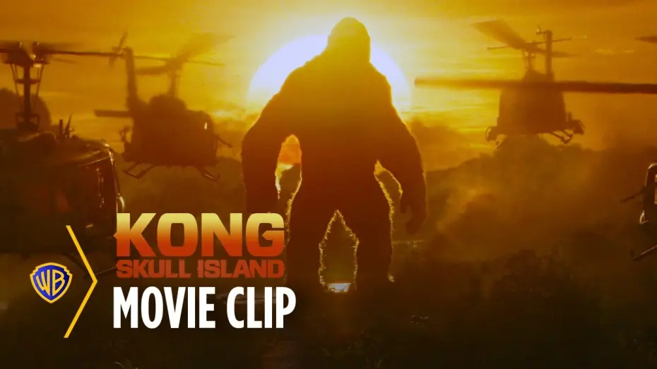Video for the film Kong: Skull Island — Kong Helicopter Attack