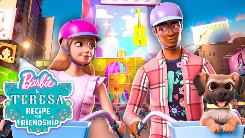 Video for the film Barbie & Teresa: Recipe for Friendship — Clip - Barbie & Rafa sing the ultimate New York City song!