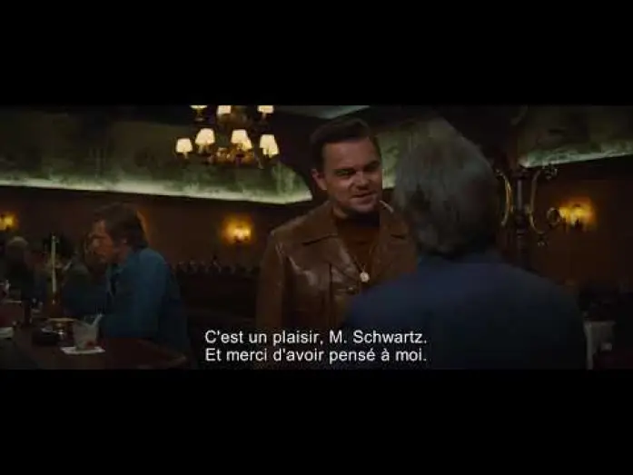 Video for the film Once Upon a Time… in Hollywood — Marvin, Rick and Cliff VOST