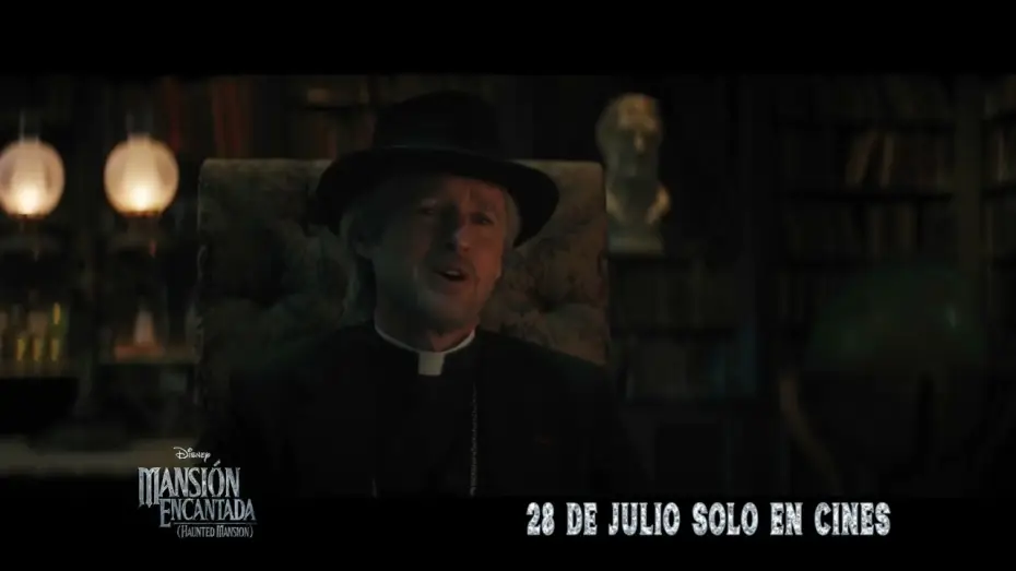 Video for the film Haunted Mansion — Anuncio: 'Una casa preciosa'