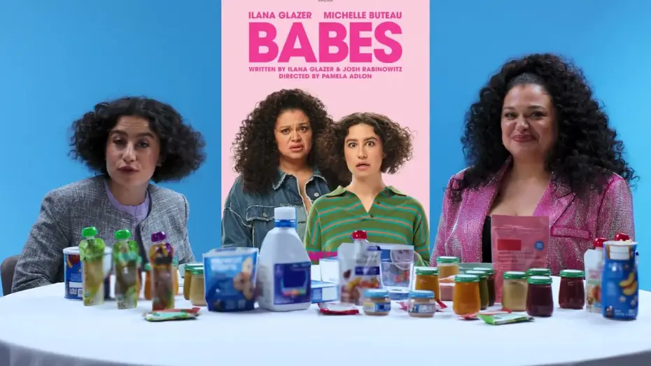 Video for the film Babes — Ilana Glazer and Michelle Buteau Talk BABES While Eating Baby Food