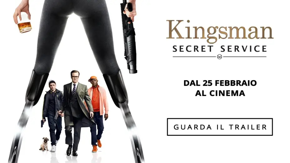 Video for the film Kingsman: The Secret Service — Kingsman - Secret service | Trailer Ufficiale [HD] | 20th Century Fox