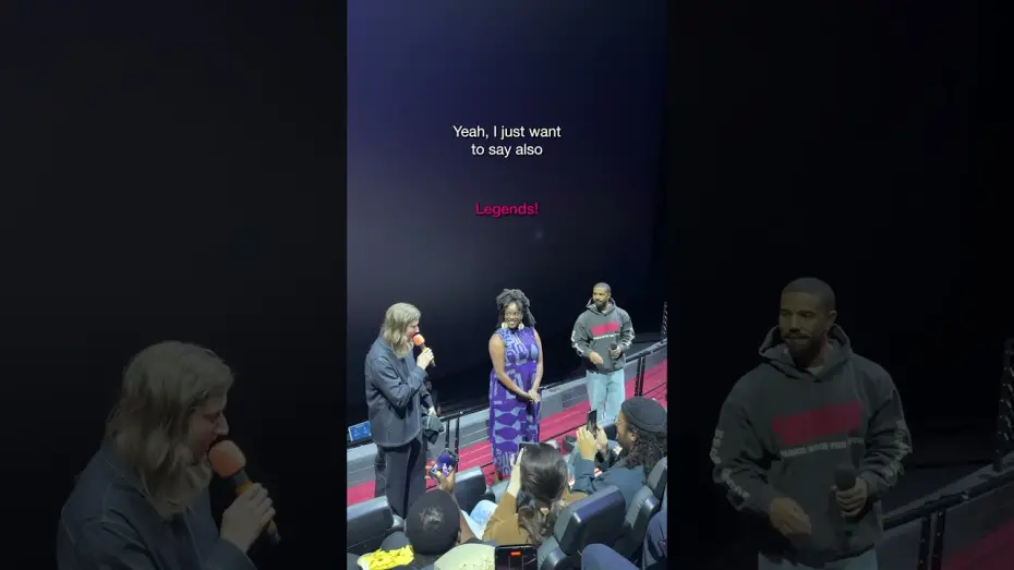 Video for the film Sinners — Michael B Jordan introduces Sinners at BFI IMAX