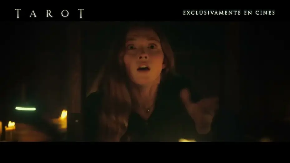 Video for the film Tarot — Una vez sale tu carta,  lucha para mantenerte con vida