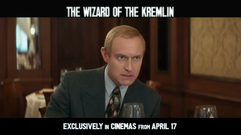 Video for the film The Wizard of the Kremlin — Exclusively In Cinemas April 17