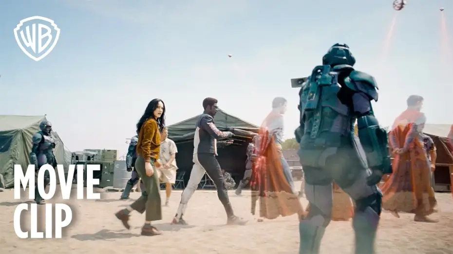 Video for the film Superman: Legacy — Mister Terrific Beach Fight