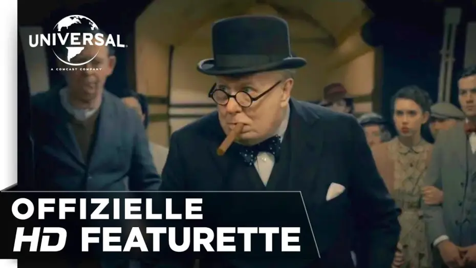 Video for the film Darkest Hour — Die dunkelste Stunde - Featurette "Man behind Legend" deutsch/german HD