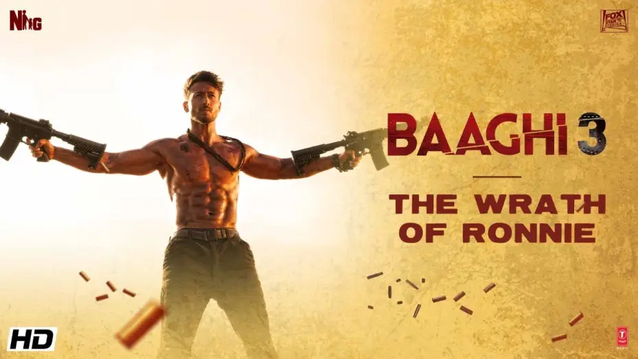 Video for the film Baaghi 3 — The Wrath Of RONNIE  | Tiger Shroff | Shraddha | Riteish | Sajid Nadiadwala | Ahmed Khan | 6th March