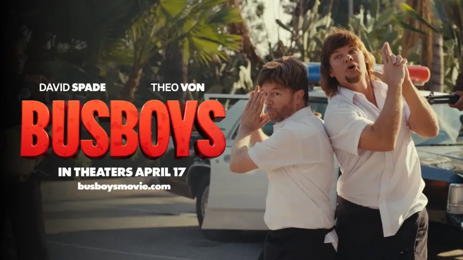 Video for the film Busboys — Busboys | Official Trailer | Theo Von & David Spade