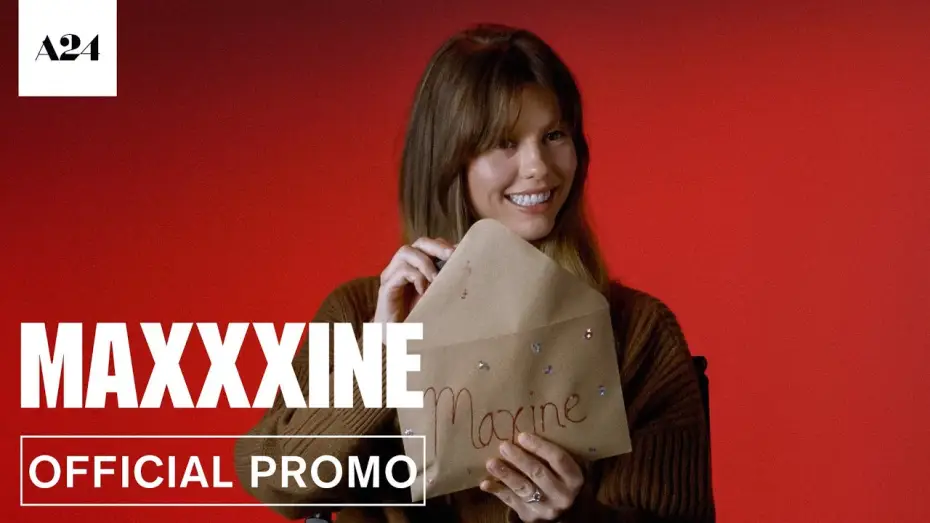 Video for the film MaXXXine — Mia Goth Reads MaXXXine Fan Mail - Official Promo