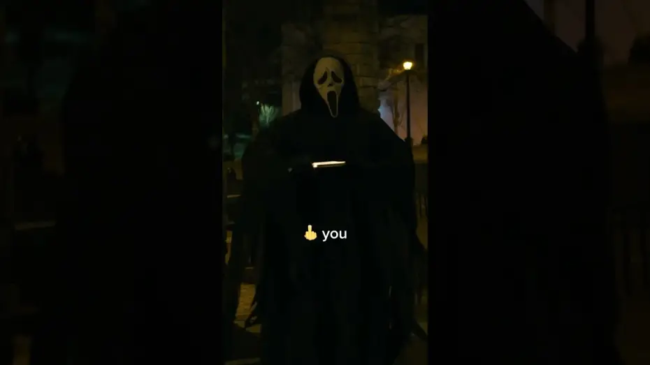 Video for the film Scream 7 — I’m everywhere.