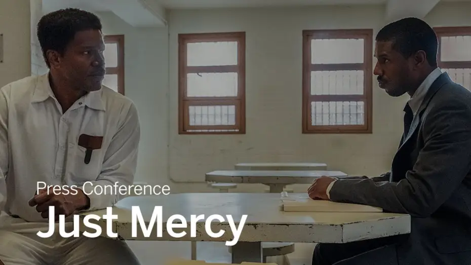 Video for the film Just Mercy — Press Conference: Just Mercy