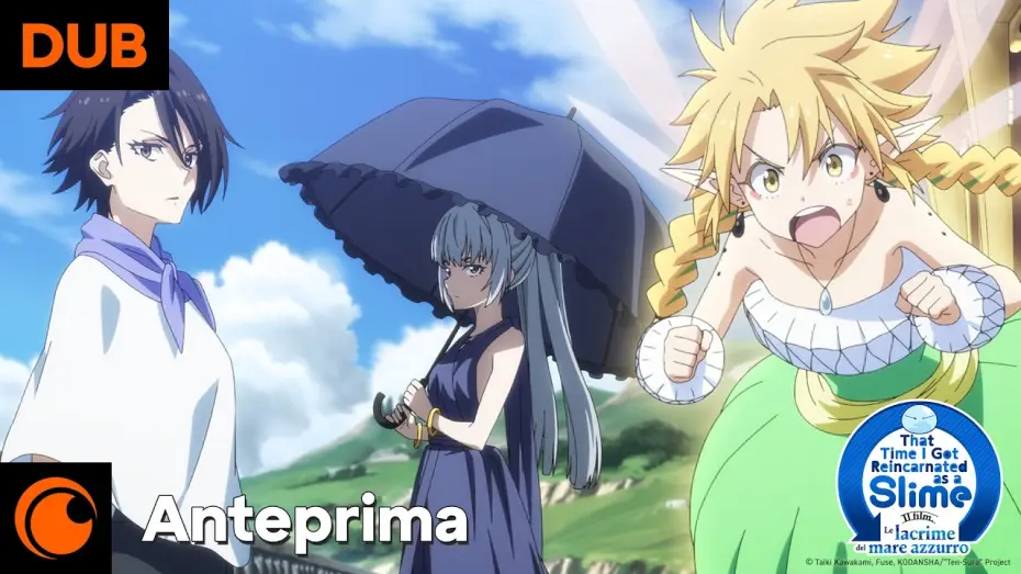 Video for the film That Time I Got Reincarnated as a Slime the Movie: Tears of the Azure Sea — That Time I Got Reincarnated as a Slime Il film | Anteprima Ufficiale - DUB
