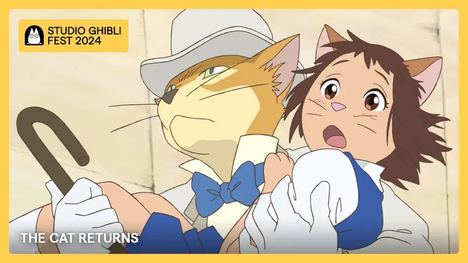 Video for the film The Cat Returns — Ghibli Fest 2024 Trailer