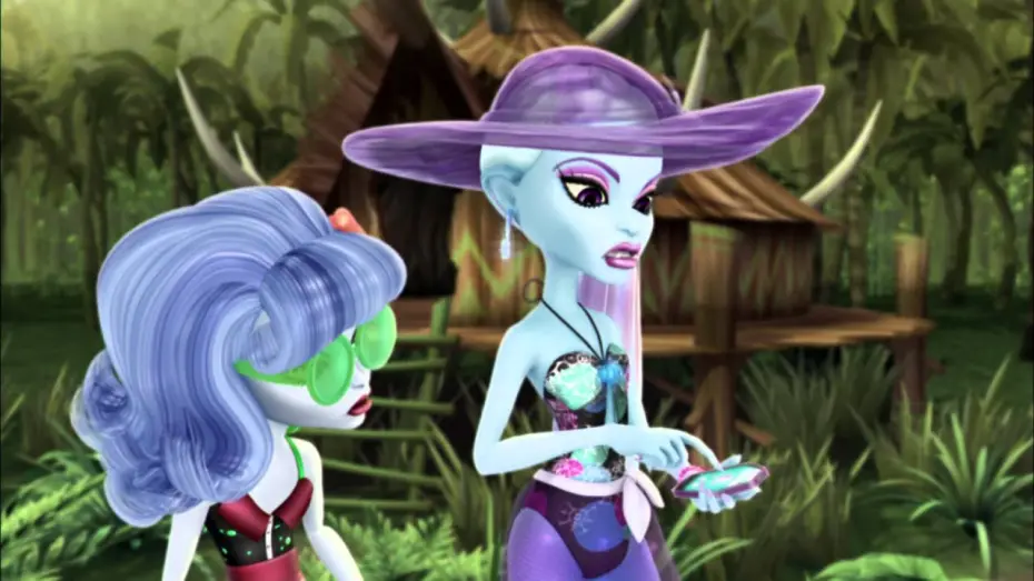 Video for the film Monster High: Escape from Skull Shores — Monster High: Побег с острова Черепов - Трейлер