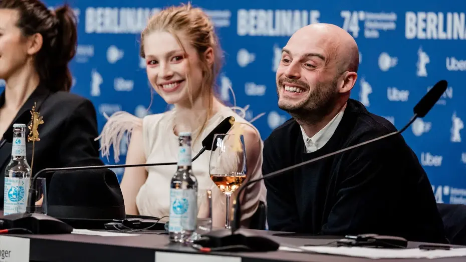 Video for the film Cuckoo — Berlinale Press Conference "Cuckoo"