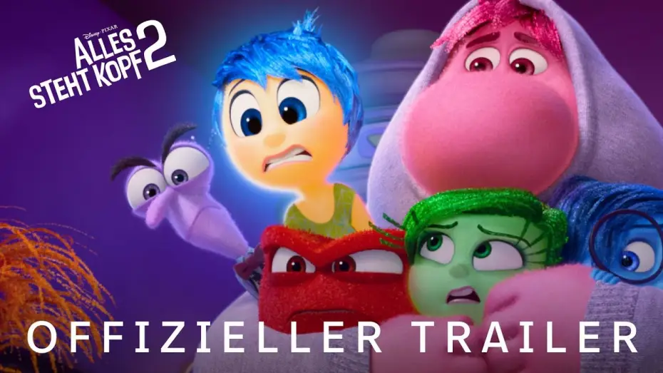 Video for the film Inside Out 2 — Offizieller Trailer