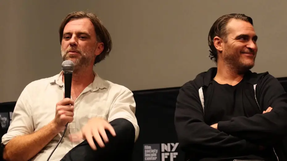 Video for the film Inherent Vice — NYFF52: "Inherent Vice" Press Conference | Shooting on Film