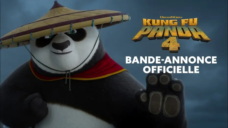 Video for the film Kung Fu Panda 4 — Bande annonce VF