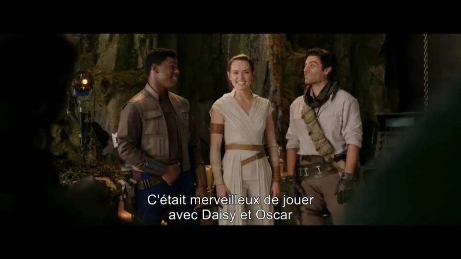 Video for the film Star Wars: The Rise of Skywalker — Star Wars : L'Ascension de Skywalker - Reportage : "L'amitié" [VOST]