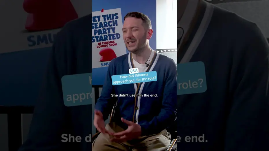Video for the film The Smurfs Musical — Jon Richardson Junket (UK Cast)