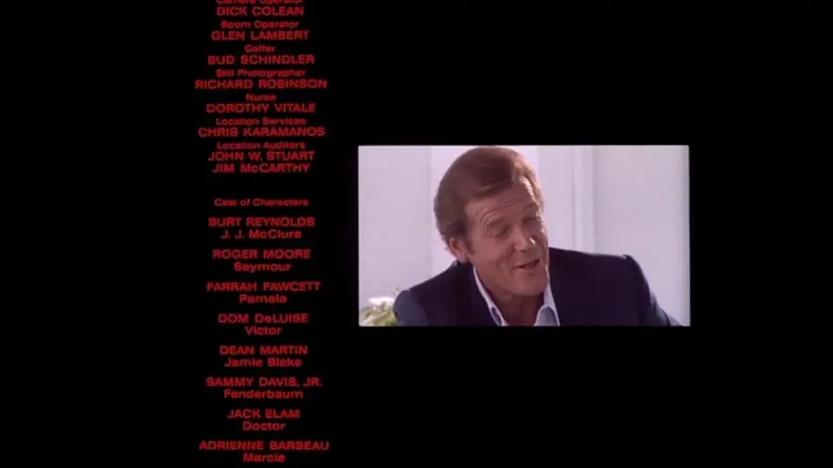 Video for the film The Cannonball Run — L'Équipée du Cannonball … le bétisier