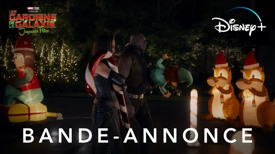 Video for the film The Guardians of the Galaxy Holiday Special — Marvel Studios présente : Les Gardiens de la Galaxie : Joyeuses Fêtes - Bande-annonce [VF]