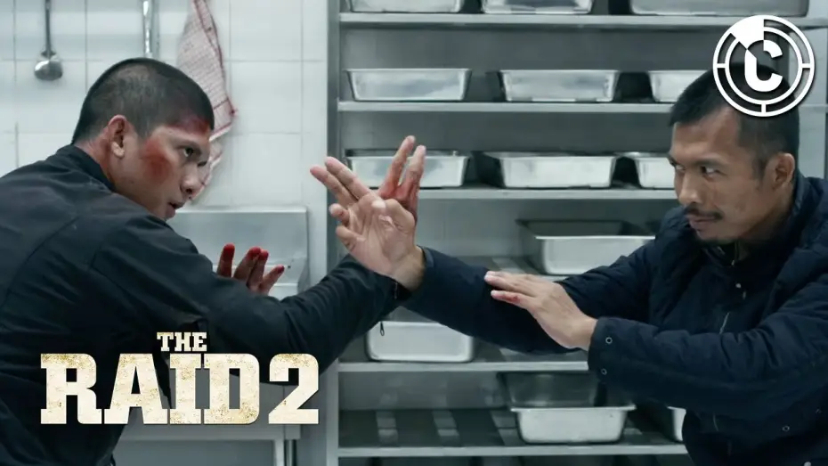 Video for the film The Raid 2 — The Kitchen Fight