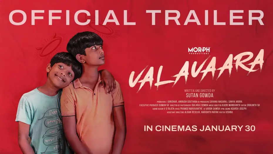 Video for the film Valavaara — Valavaara | Official Trailer | Kannada | Releasing Jan 30th 2026