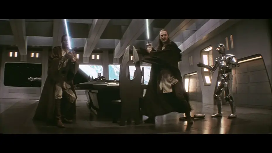 Video for the film Star Wars: Episode I - The Phantom Menace — Star Wars: Episode I | Die Dunkle Bedrohung 35mm Trailer 4K UHD (German)