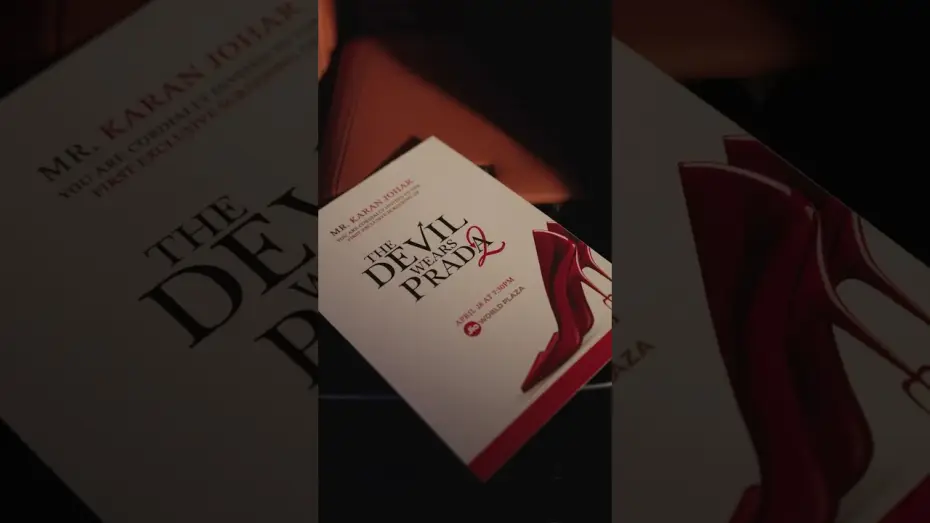 Video for the film The Devil Wears Prada 2 — Mercedes X The Devil Wears Prada 2