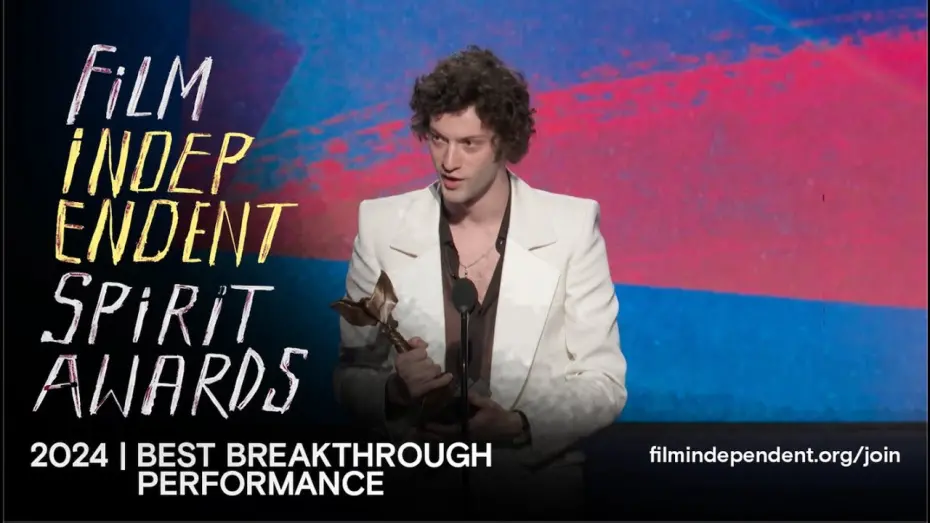 Video for the film The Holdovers — DOMINIC SESSA wins BEST BREAKTHROUGH PERFORMANCE at the 2024 Film Independent Spirit Awards