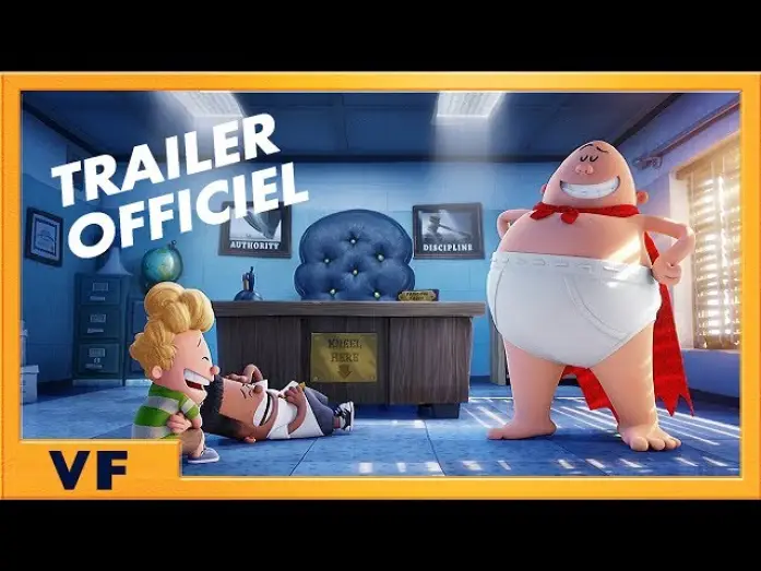 Video for the film Captain Underpants: The First Epic Movie — Capitaine Superslip - Bande Annonce [Officielle] VF HD