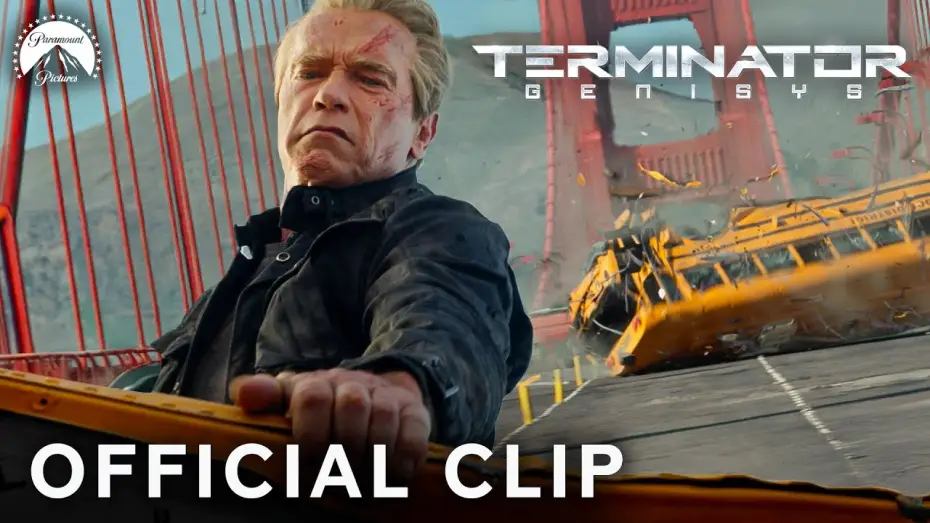 Video for the film Terminator Genisys — Golden Gate Bridge Chase