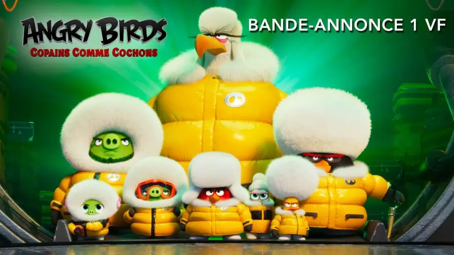 Video for the film The Angry Birds Movie 2 — Angry Birds : Copains Comme Cochons - Bande Annonce [VF]