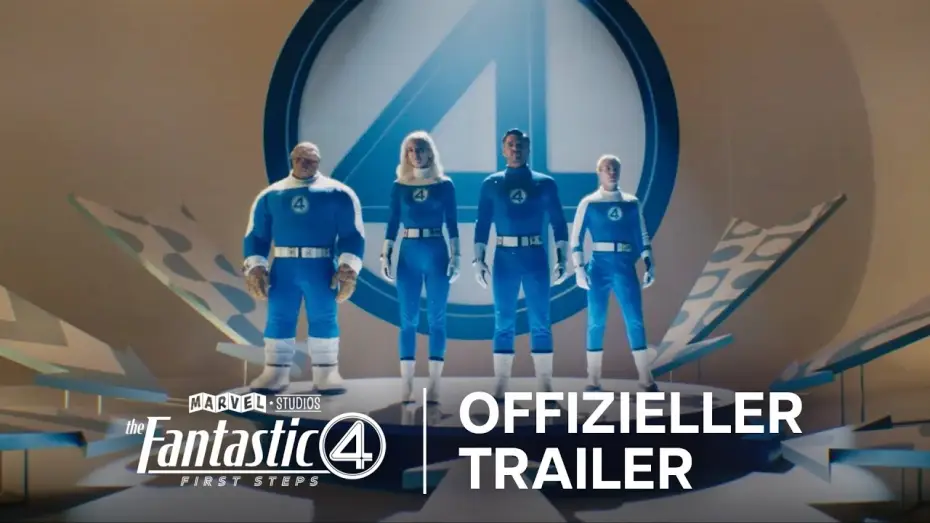 Video for the film The Fantastic Four — The Fantastic Four: First Steps I Offizieller Trailer I Ab 24. Juli im Kino