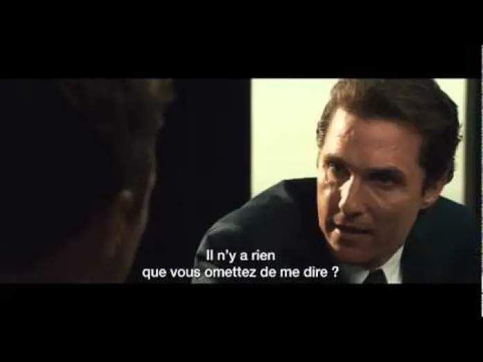 Video for the film The Lincoln Lawyer — La Defense Lincoln - Bande-Annonce 1 - VOST