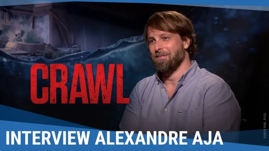Video for the film Crawl — Interview avec Alexandre Aja VOST