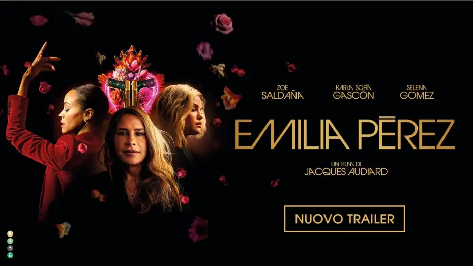 Video for the film Emilia Pérez — Emilia Pérez di Jacques Audiard con Karla Sofía Gascon, Zoe Saldaña, Selena Gomez | Nuovo Trailer HD