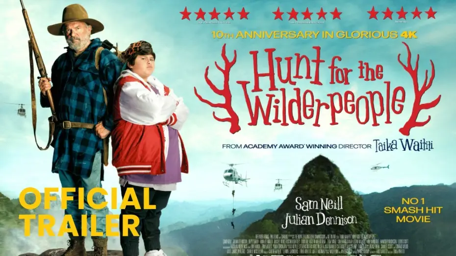 Video for the film Hunt for the Wilderpeople — 10 Year Anniversary | Official 4K Trailer