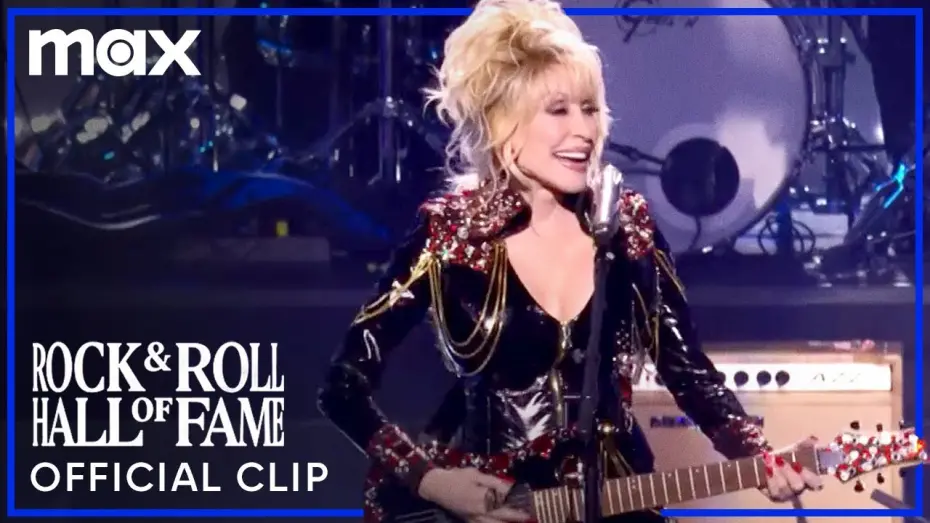 Video for the film 2022 Rock & Roll Hall of Fame Induction Ceremony — Dolly Parton Performs "Rock Song"