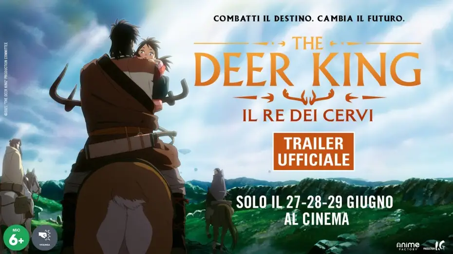Video for the film The Deer King — The Deer King - Il Re dei Cervi - Trailer Italiano Ufficiale