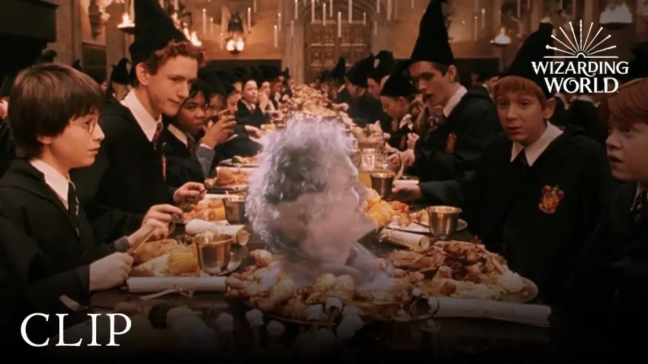 Video for the film Harry Potter and the Philosopher's Stone — Nearly Headless Nick