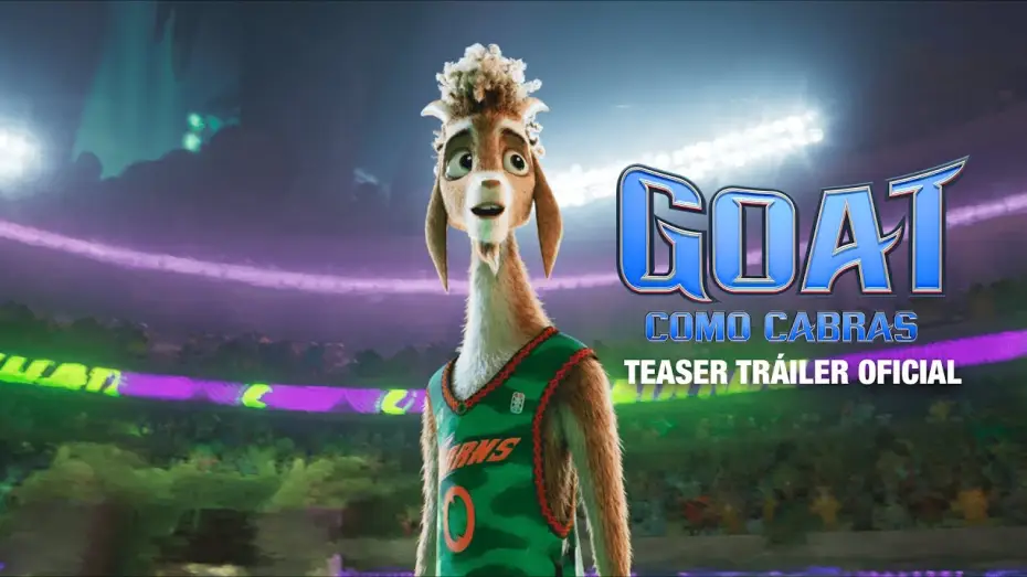 Video for the film GOAT — Teaser Tráiler oficial español