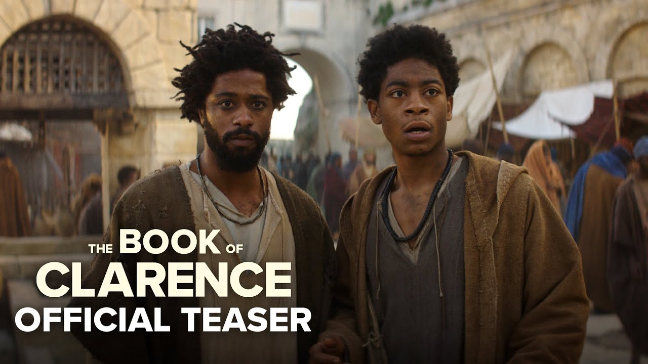 Video for the film The Book of Clarence — Official Teaser Trailer