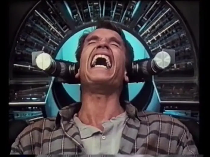 Video for the film Total Recall — Arnold Schwarzenegger in TOTAL RECALL - Trailer (1990, German)