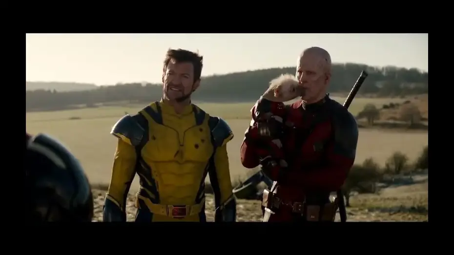 Video for the film Deadpool 3 — Dogpool Blooper